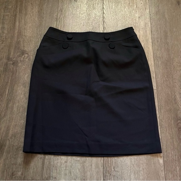 Ann Taylor Dresses & Skirts - Ann Taylor Button Front Sailor Pencil Skirt Size 8